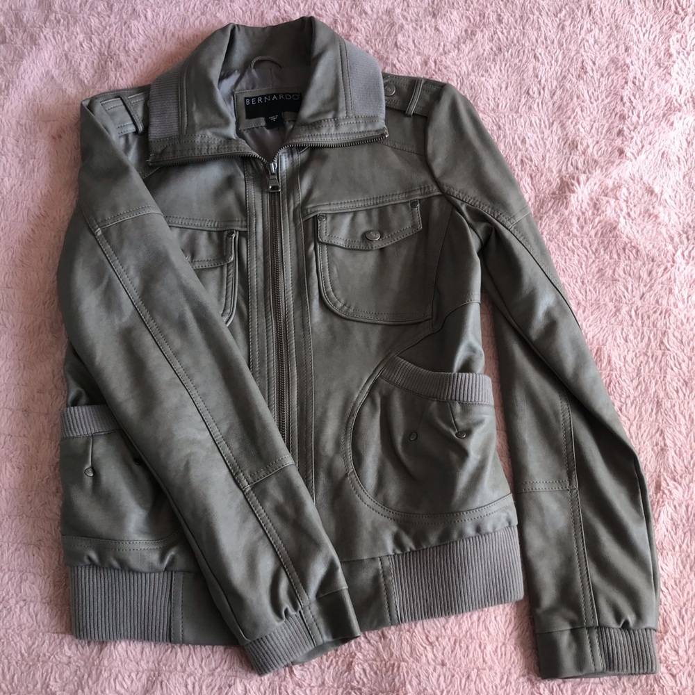 BERNARDO Faux leather jacket